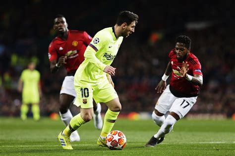 Barcelona vs man united - Gerrard Pique (6.5): Like the other Barcelona defenders, Piqué too was not much involved in the game. However, took a few good headers to stop the long balls played by Manchester United searching ...